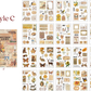 20/pgs. Retro PET Sticker Book