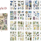 20/pgs. Retro PET Sticker Book